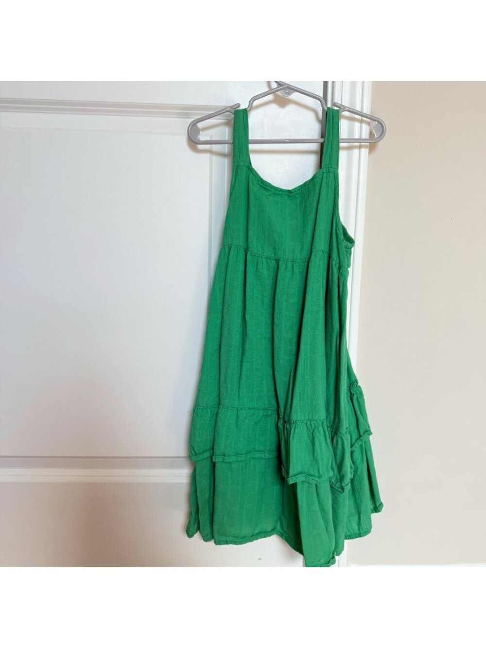 Old Navy Girl Green Dress 6-7 years